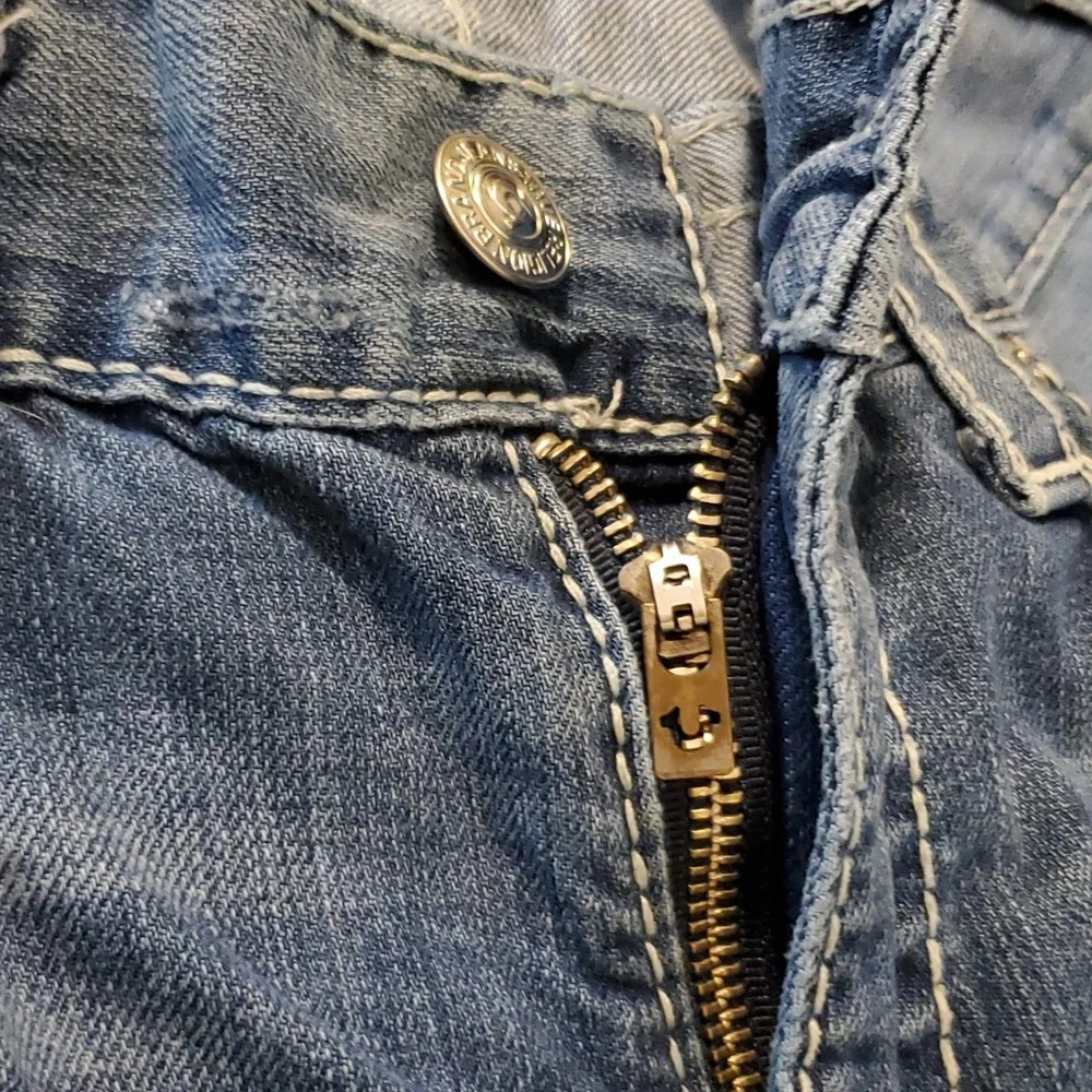 True Religion Jeans Straight with Flap Pockets Size 36